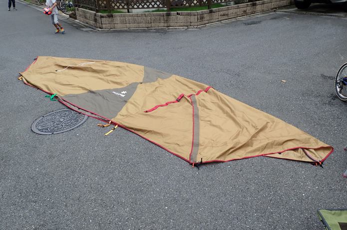 キャンプギア テントやタープの綺麗なたたみ方 Ototem Outdoor Temptation